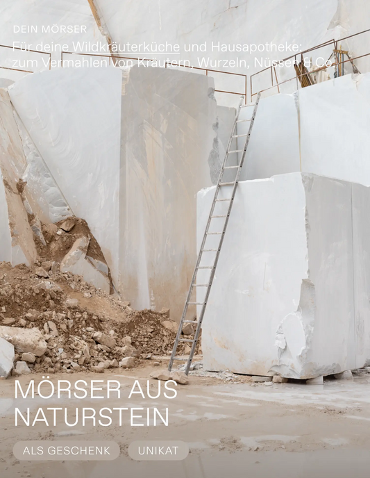 Mörser aus Naturstein