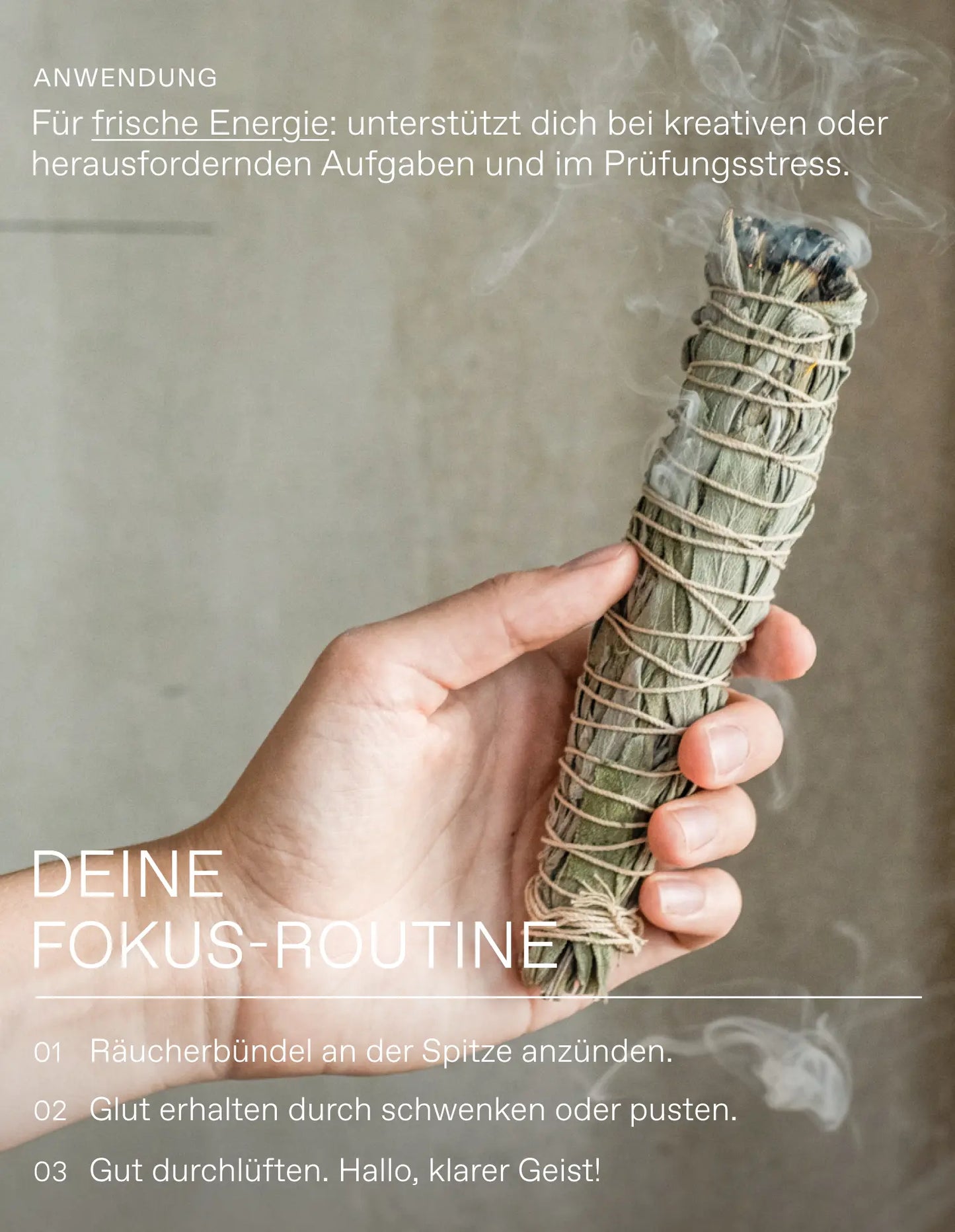 Räucherbündel Clear Mind