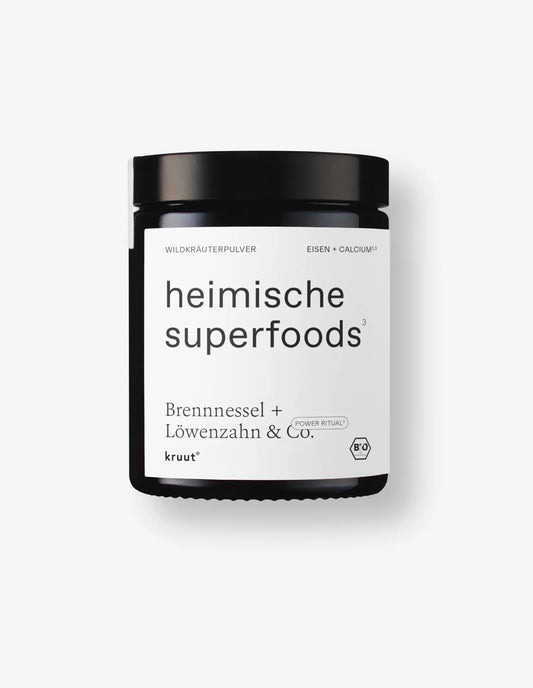 Wildpflanzenpulver Heimische Superfoods